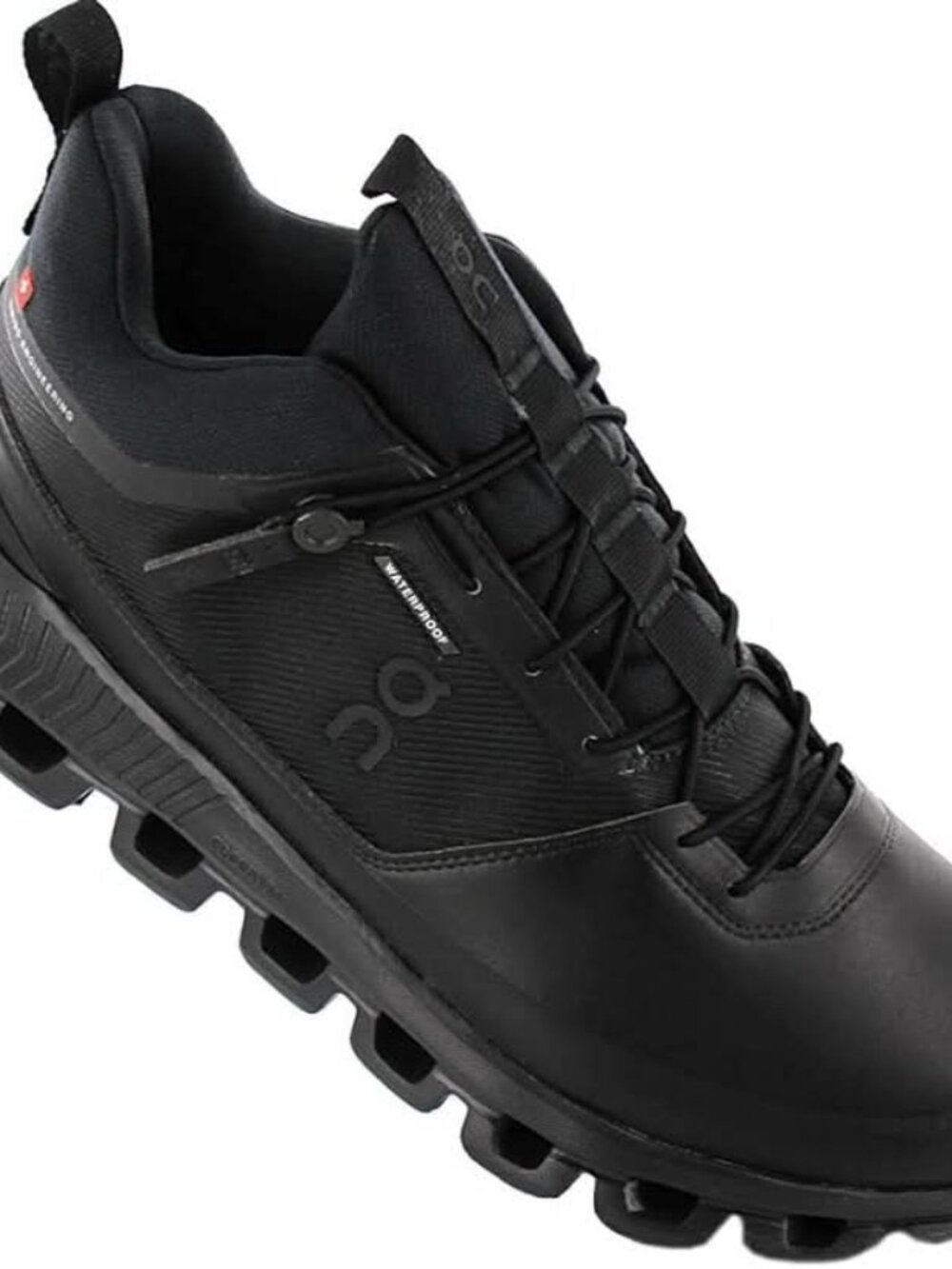 On Cloudrock 2 Waterproof Black Hiking Boots Women’s 9.5